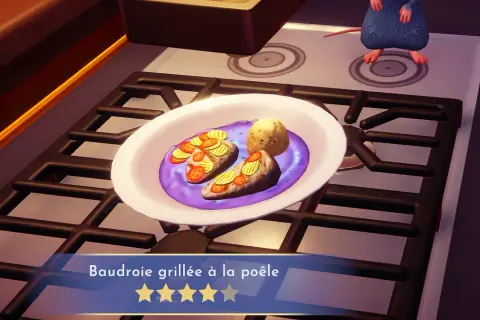 Baudroie grillée DDLV: Le secret pour 4194 énergie et 2500 or
