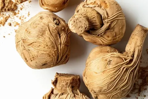 Racines de maca séchées, poudre fine. On se demande quel maca effet au bout de combien de temps pour ressentir ses bienfaits.