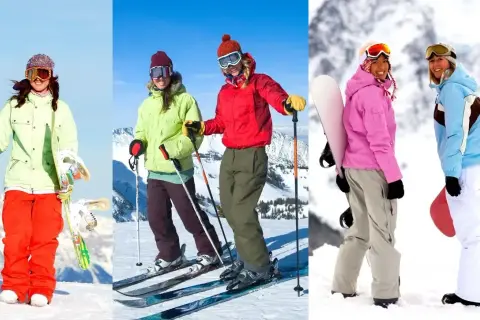 Najlepsze komplety na narty damskie - wybierz idealny strój na stoku