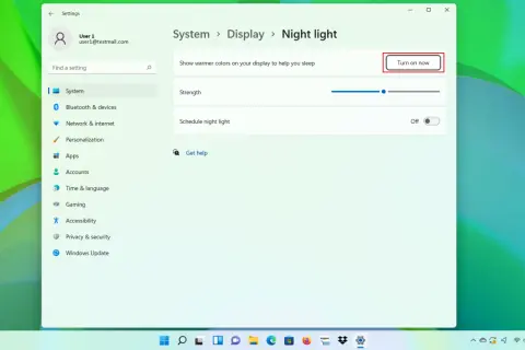 Włącz filtr niebieskiego światła w Windows 10: Lepszy sen i wzrok