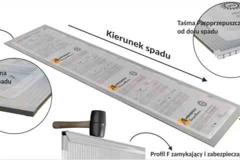 Jak prawidłowo zamontować poliwęglan i która strona na zewnątrz