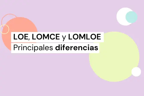 LOE, LOMCE y LOMLOE: principales diferencias. Entender el lomloe significado siglas es clave para la educación.