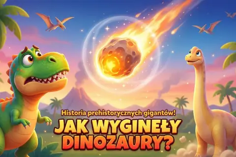 Dlaczego dinozaury zniknęły? Tajemnica asteroidy dla dzieci