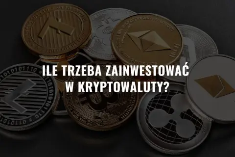 Kryptowaluty takie jak Bitcoin, Ethereum i inne. Zastanawiasz się, ile trzeba zainwestować w kryptowaluty?