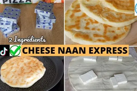 Révolutionnez vos apéros: cheese naan express pâte à pizza