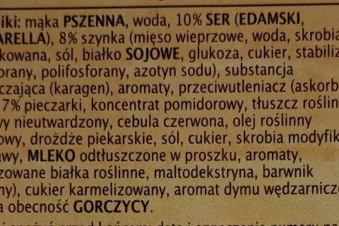 Pizza Guseppe: Czy mrożona pizza jest zdrowa? Analiza składu