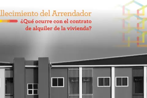Fallecimiento del arrendador: ¿cómo modificar contrato de alquiler de la vivienda? Fachada de edificio moderno.