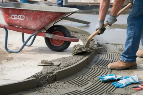 Precyzyjna ilość cementu do zaprawy w taczce. Uniknij kosztownych błędów!