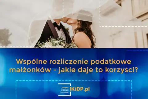 Młoda para pod welonem, symbolizująca wspólne rozliczenie małżonków. Sprawdź, jak progi podatkowe wpływają na korzyści z tej formy opodatkowania.
