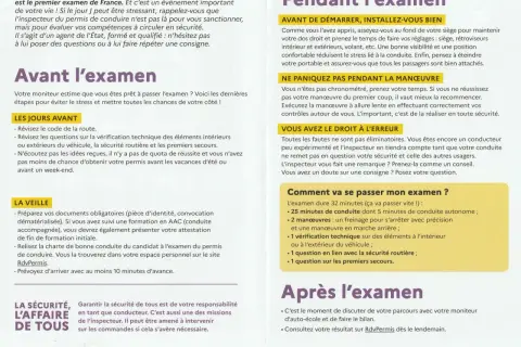 Conseils pour réussir l'examen du permis de conduire : préparation, déroulement et astuces pour aborder sereinement cette étape importante.
