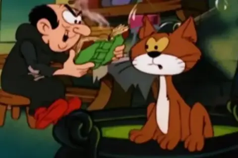 Cómo se llama el gato de Gargamel y su sorprendente historia
