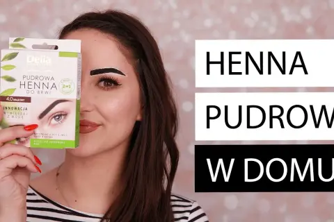 Henna pudrowa w domu: Zrób to sama! Perfekcyjne brwi krok po kroku