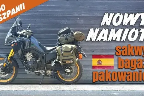 Jak spakować namiot na motocykl, aby uniknąć problemów w trasie