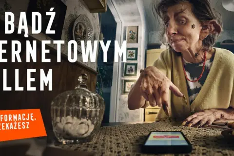 Nie bądź internetowym trollem! Sprawdź informacje, zanim je przekażesz dalej. NASK ostrzega przed dezinformacją.