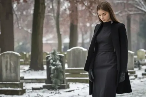 Jak się ubrać na pogrzebie zimą, aby czuć się elegancko i komfortowo
