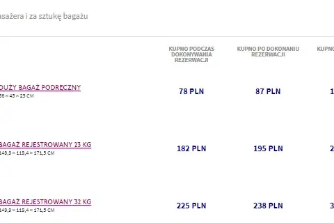 Jakie wymiary walizki do samolotu Wizz Air, aby uniknąć opłat?