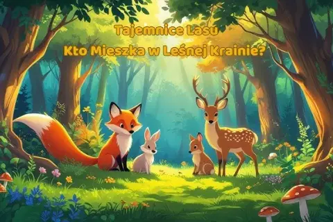 Kto mieszka w lesie? Odkryj fascynujący świat leśnych zwierząt