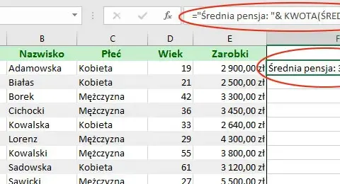 Jak połączyć kolumny w Excelu - proste metody, które ułatwią pracę