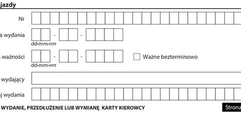 Kiedy można złożyć wniosek o kartę kierowcy, aby uniknąć przerw w pracy?