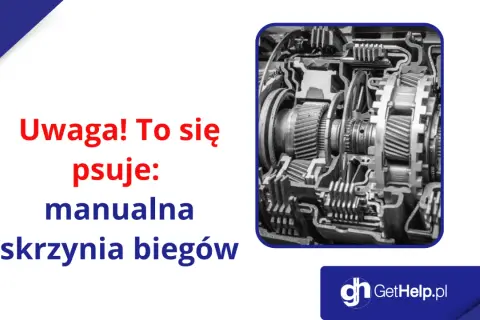 Przekładnia manualna w przekroju. Uwaga! To się psuje: manualna skrzynia biegów.