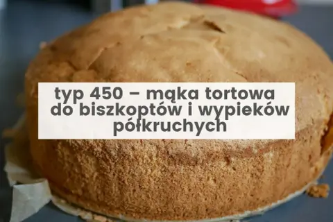 Biszkopt: Mąka tortowa typ 450 to klucz do puszystości!