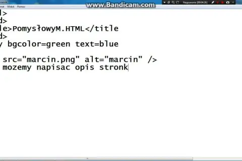 Jak zapisać stronę HTML w Notatniku i uniknąć błędów w kodzie