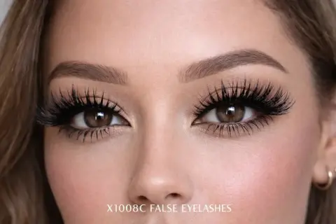 Un regard intense grâce à un maquillage des cils spectaculaire. Des cils longs et volumineux pour un effet glamour assuré.