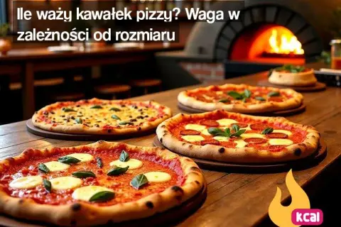 Ile waży kawałek pizzy? Sprawdź, co wpływa na gramaturę!