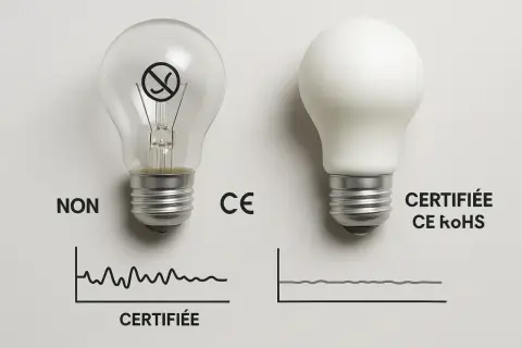 Comprendre pourquoi lorsqu'une ampoule est grillée la fréquence de clignotement augmente