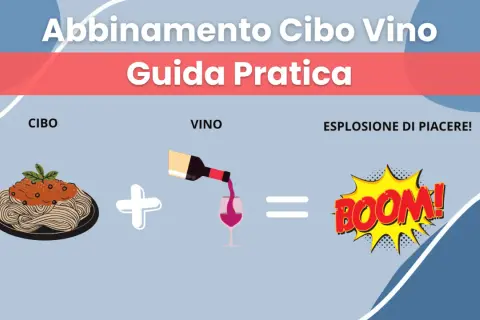 Guida pratica all'abbinamento cibo vino: un piatto di spaghetti più un bicchiere di vino creano un'esplosione di piacere!