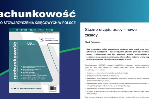 Artykuł o stażach z urzędu pracy – nowe zasady. Opisuje, jak wygląda staż, jego formy i korzyści dla pracodawców i bezrobotnych.