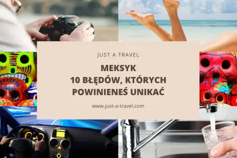 Kolorowe czaszki, plaża, aparat i jazda samochodem – to wszystko czeka na każdego cudzoziemca w Meksyku.