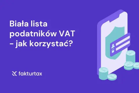 Biała lista podatników VAT: jak korzystać z tej listy, by chronić swoje finanse? Ikony symbolizujące bezpieczeństwo i pieniądze.
