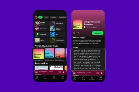 Spotify's "Unexpected Genre Adventure" feature helps you discover new music. Learn how to get a personalized playlist based on your library.