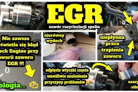 Zawór EGR objawy uszkodzenia - rozpoznaj problemy w swoim aucie