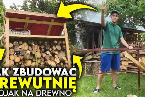 Jak zbudować drewutnię DIY tanio i skutecznie krok po kroku