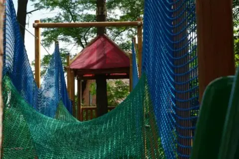 Stacyjkowo Rudy: Park linowy dla dzieci cennik, atrakcje, bezpieczeństwo