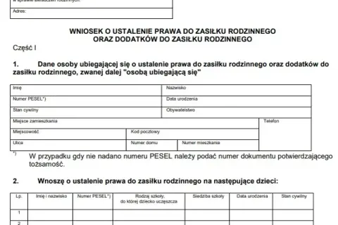 Zasiłek rodzinny 2025/26: Wnioski od 1 lipca! Zapewnij ciągłość