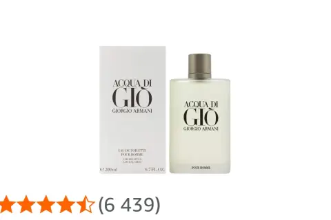 Perfumy męskie Acqua di Gio Giorgio Armani 200ml w eleganckim flakonie i pudełku.