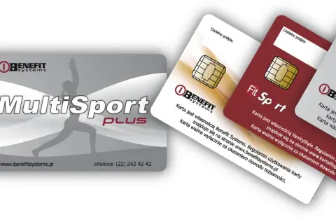 Karty MultiSport Plus i Fit Sport z chipem.