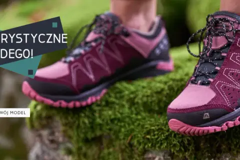 Buty turystyczne w góry latem. Wygodne i stylowe, idealne na każdą wyprawę.