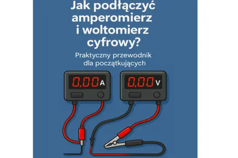 Jak podłączyć amperomierz i woltomierz cyfrowy? Praktyczny przewodnik dla początkujących