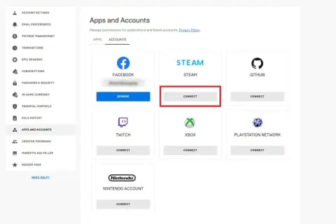 Jak bez problemu połączyć konta Epic Games z Steam w kilku krokach