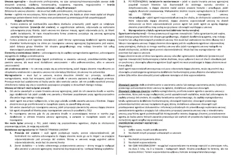 Umowa agencyjna co to? Dokument opisuje zasady współpracy między agentem a dającym zlecenie, w tym wynagrodzenie i obowiązki.
