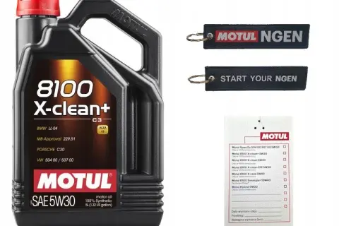 Olej Motul 5W30 benzyna - najlepszy wybór dla Twojego silnika