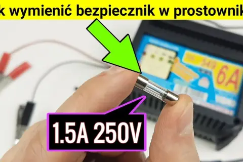Jaki bezpiecznik do prostownika 12V 6A? Kluczowe informacje dla bezpieczeństwa