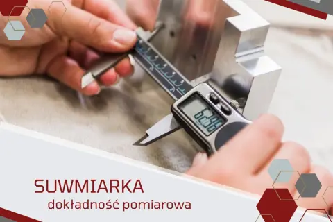 Precyzyjne pomiary z suwmiarką cyfrową. Dokładność suwmiarki jest kluczowa w pracy inżyniera.