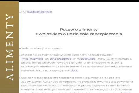 Jak napisać pozew o alimenty na siebie i uniknąć błędów w sądzie
