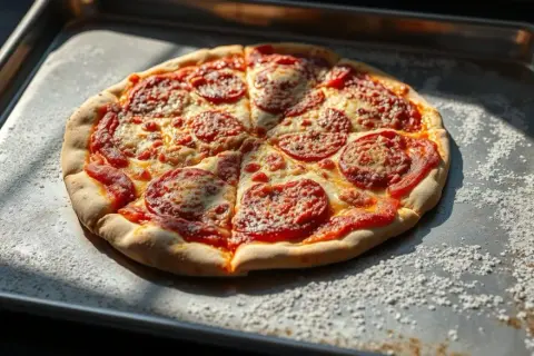 Mrożona pizza: Ile piec, by była jak z pizzerii? Odkryj sekrety
