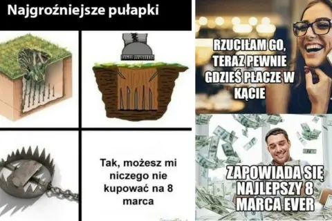 Śmieszne memy i życzenia na 8 marca, które rozbawią każdą kobietę